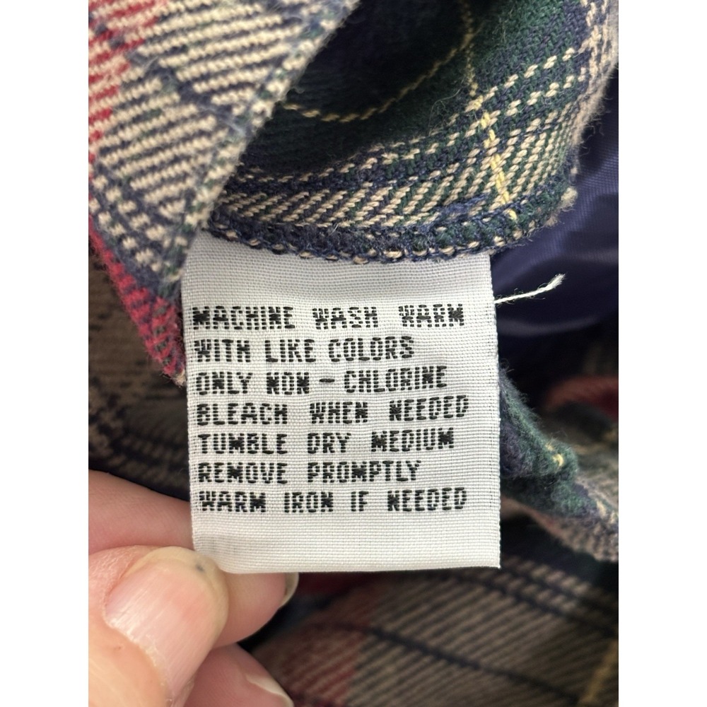 Vintage Talbots Plaid Pleated Bermuda Shorts 10 Twee Preppy High Waist Academia - Picture 9 of 10